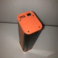 پاور بانک20هزار طرح دودی کاستوم شده خروجی تایپ سی