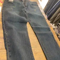 جین کتان اسلش پارچه 990