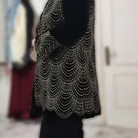مانتومجلسی مخمل سوزندوزی شده