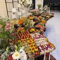 فینگر فود ،سینی مزه ،میزآرایی