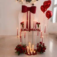 گل آرایی بادکنک آرایی سفره عقد خنچه آرایی،بله برون