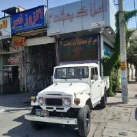 وانت تویوتا شش سیلندر 2f با پلاک تاریخی