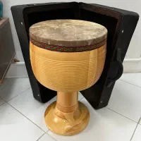 تنبک حلمی دهانه 27 چوب گردو