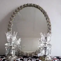 آینه و شمعدان کاملا نو