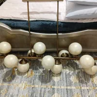 لوستر طرح مولکول ۱۲ شاخه به همراه ۱۲ عددلامپ