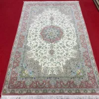 ۶ متری جفت کرک کاشان چله ابریشم زیر قیمت کاشان
