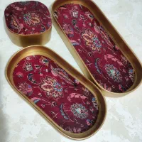 سینی دوعددی با شکلات خوری اسلیمی