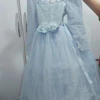 لباس مجلسی دخترانه گیپور کش