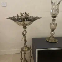 شمعدان و میوه خوری