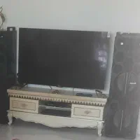 میز تلویزیون صدفی چوب