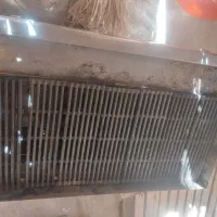 گریل برگر ۱۲۰ سانتی ذغالی با چک صیادی