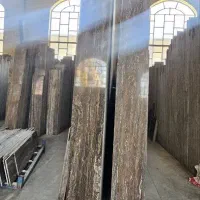 نوع محصول سیلور خرمایی تراورتن کد۱۰۲سنگ نما