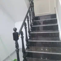 نرده استیل و پله آماده