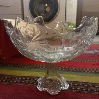 میوه خوری کریستال پایه دار
