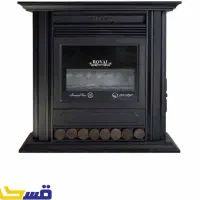 بخاری طرح شومینه مروارید سوز در حد نو