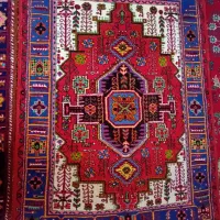 قالی دستبافت نقشه نهاوندی