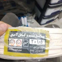 تعداد 6کلاف سیم 1*2.5 برند لامع
