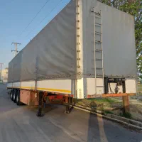 تریلی چادری سه محور ایران کاوه