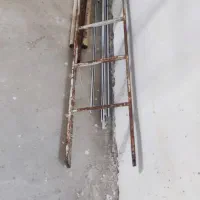 نردبان آهنی چهار متری خیلی محکم و خوش ساخت