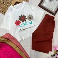 کراپ شلوارک جنس پنبه درجه یک