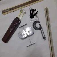 متر و خط کش و میکرو متر عتیقه