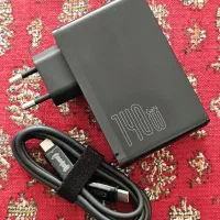 آداپتور شارژ سریع بیسوس ۱۴۰ وات با کابل