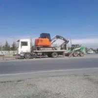مینی بیل بابکت خاکبرداری حمل نخاله