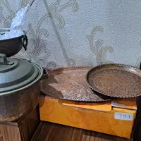 تعدادی ظروف مسی