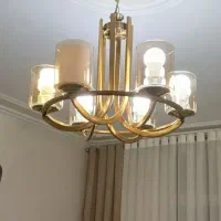 لوستر ۶شعله آنتیک