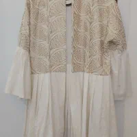 مانتو عروسکی سفید