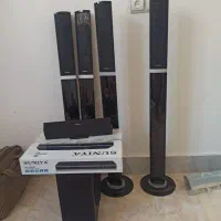 سینما خانگی همراه با دستگاه DVD و فلش خور