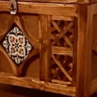 میز صندوقچه چوبی