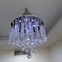 لوستر سقفی کریستالی