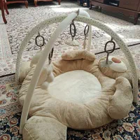 تشک بازی و تشک گارد دار همراه بالش و پتو