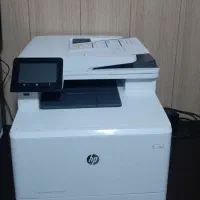 پرینترچهار کاره رنگی وایرلس،شبکهHp477fnwفول شارژ