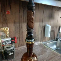 قلیان چوبی سرخ اصل