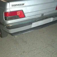 سپر عقب 405 نقره‌ای