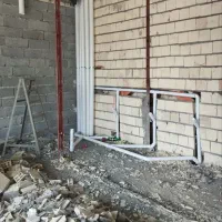 لوله کشی آب وفاضلاب  ساختمان