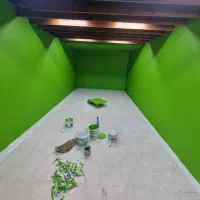 نقاشی ساختمان و صنعتی با دستگاه ایرلس  اجرای فوری