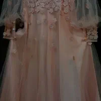 لباس مجلسی گل دوزی شده، مزون دوز (سایز ۳۸ تا ۴۰)