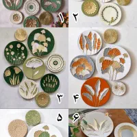 دیوارکوب سفالی