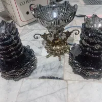 سرویس پذیرایی شامپاین پایه برنجی بسیار شیک