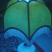 روشنایی لامپ آباژورشب خواب