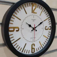 ساعت دیواری سیتیزن مولتی شماره برجسته سایز۴۰