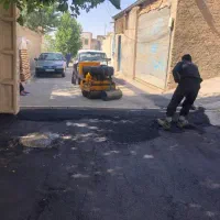 اجرای آسفالت و ایزوگام حتی1متر