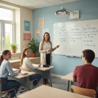 تدریس زبان انگلیسی-  A1 -B2