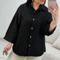 شومیز نگین دار کراش