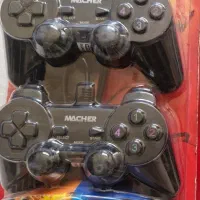 دسته بازی کامپیوتر پاپجی هدست گیمی باطریxbox