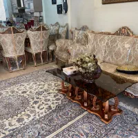 مبلمان استیل ۹ نفره و نهارخوری ۸ نفره