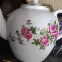 قوری و چای دان گلسرخی اصل ژاپن